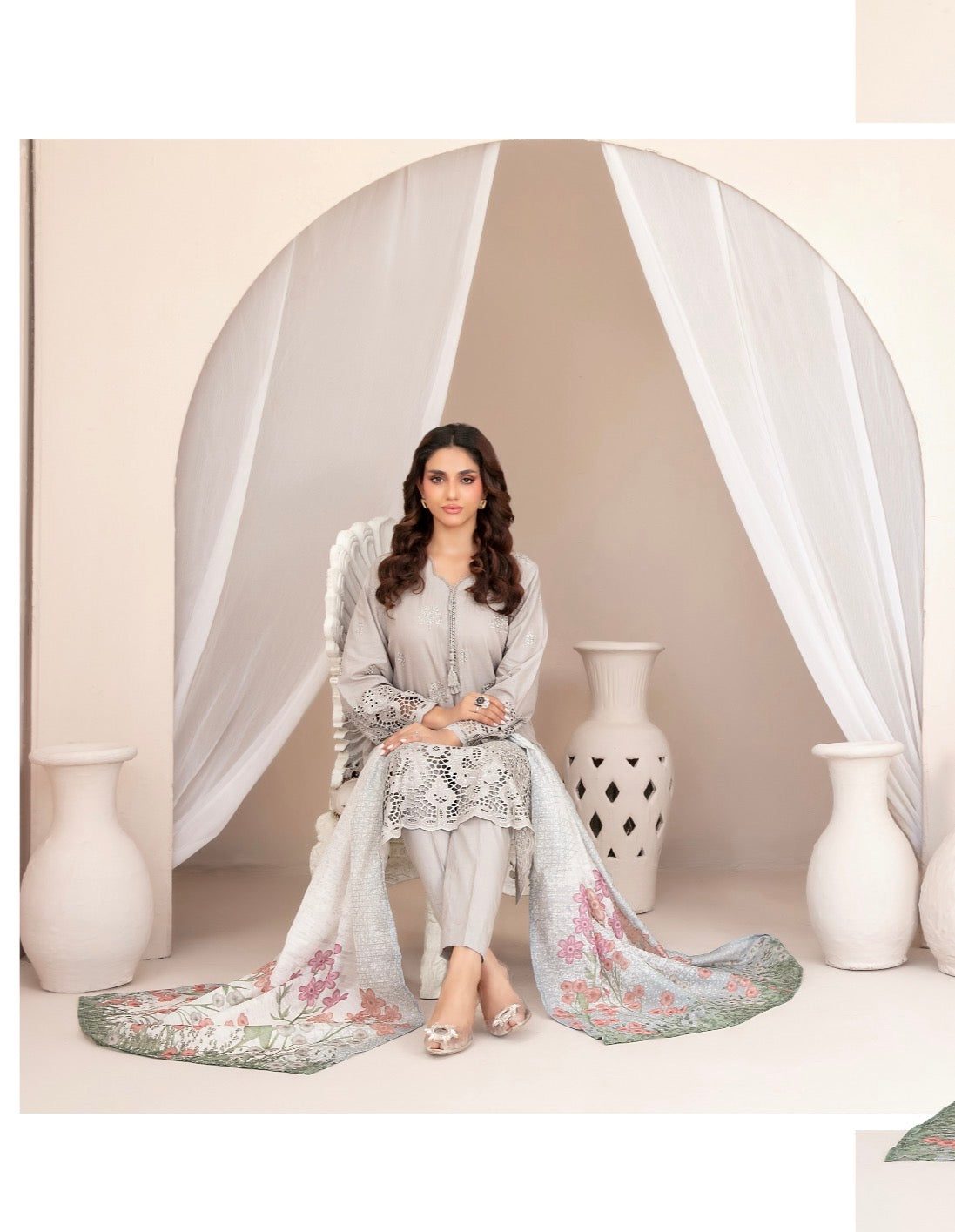 Tawakkal nazifa noor-e-Ivory (stitched)