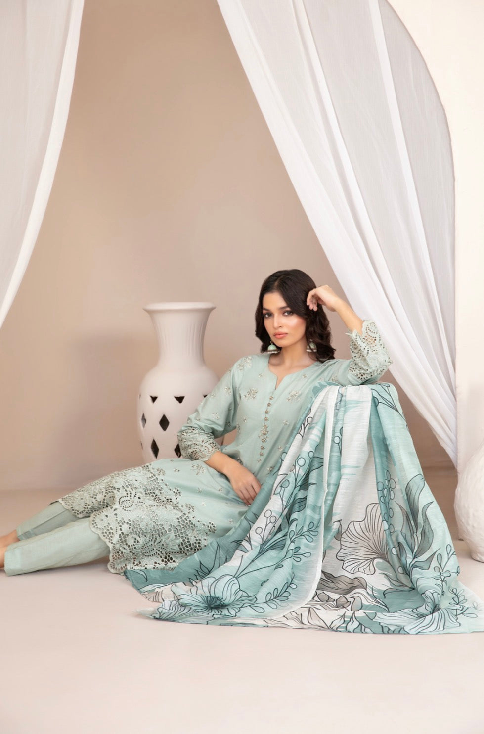 Tawakkal nazifa sage noor ensemble (stitched)