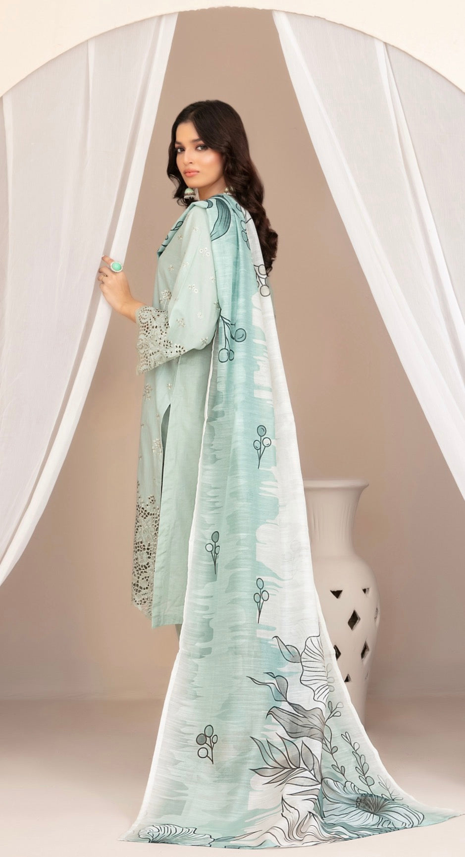 Tawakkal nazifa sage noor ensemble (stitched)