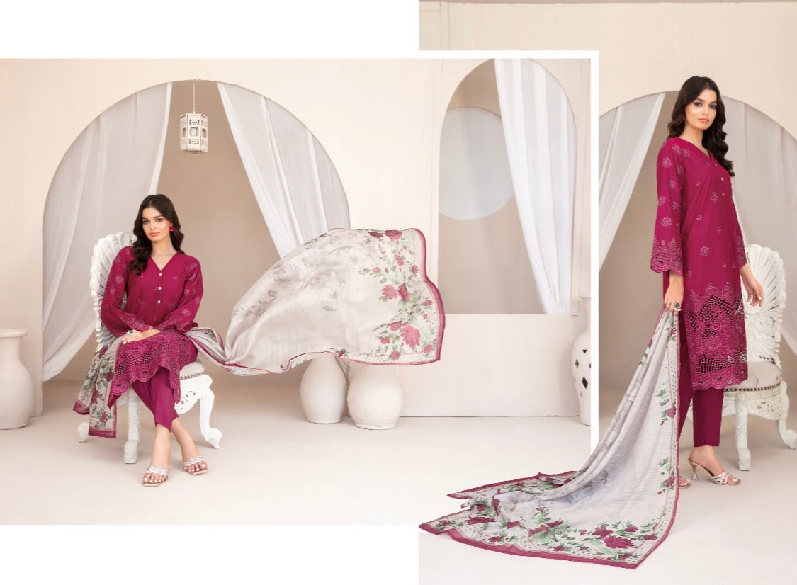 Tawakkal nazifa Ruby Noor Ensemble (stitched)